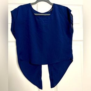 Body Central Open Back Shirt